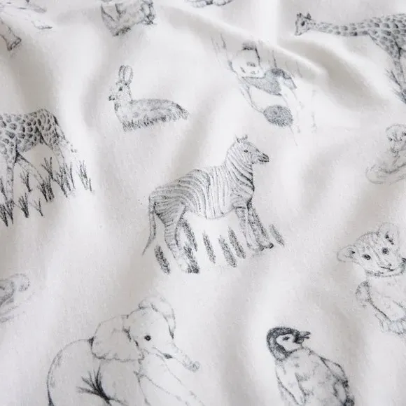 Animal Print Quilt Cover Set - Multicolor, Cotton