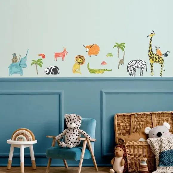 Animal Wall Stickers - Multicolor, Vinyl image