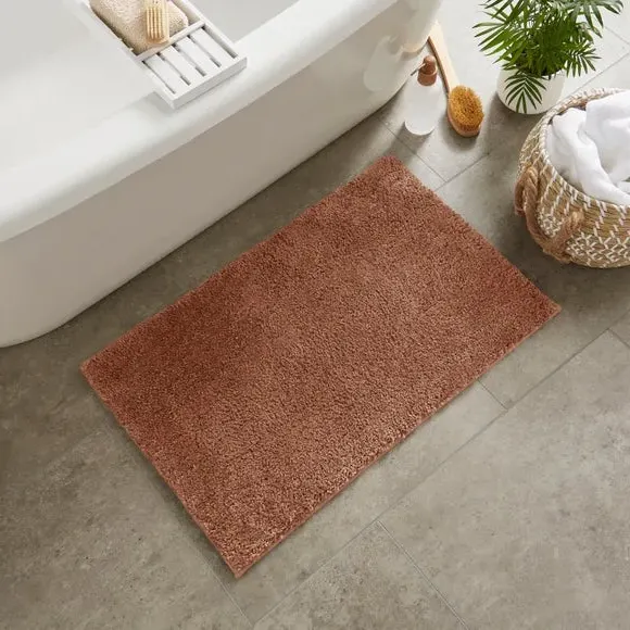 Anti-Bacterial Bath Mat - Henna, Recycled Polyester