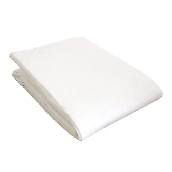 Anti-Slip Rug Mat - White, Polyester Fleece