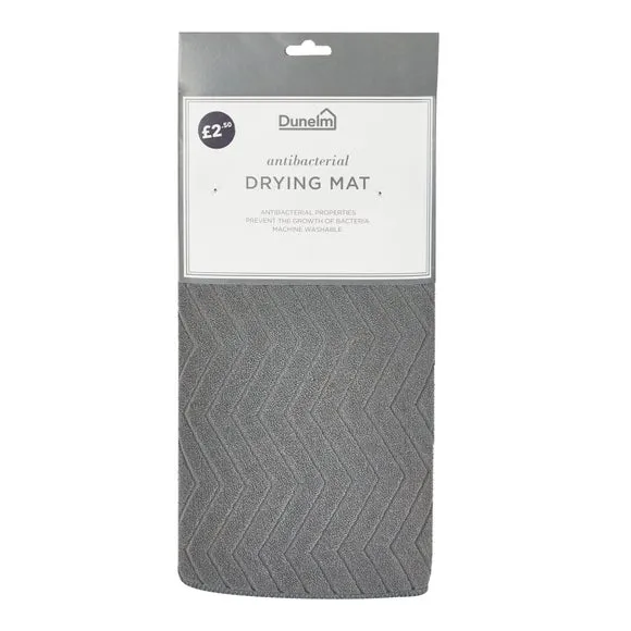 Antibacterial Drying Mat - Grey