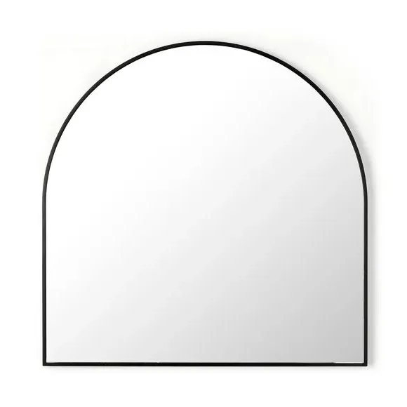 Arched Wall Mirror - Black