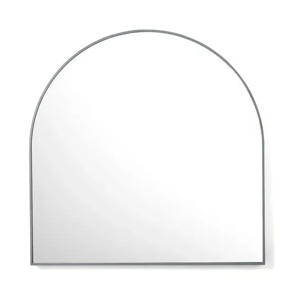 Arched Wall Mirror - Grey