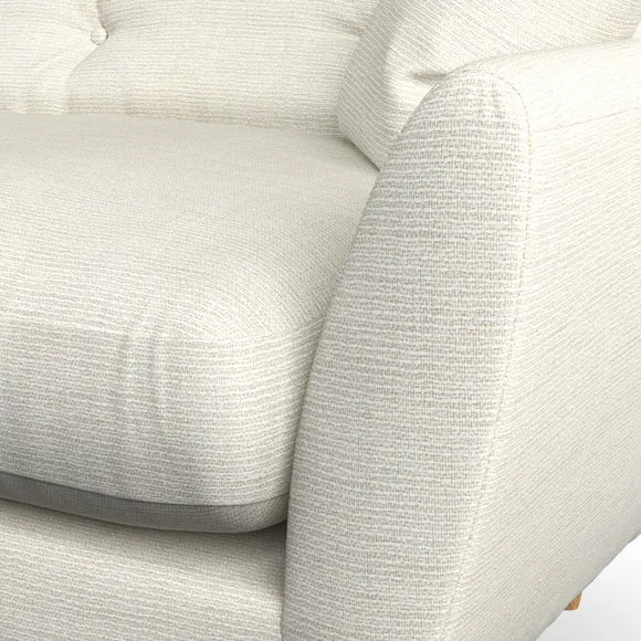 Armchair with Scatter Cushions - Ivory