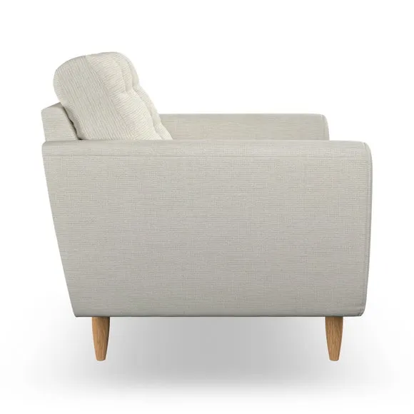 Armchair with Scatter Cushions - Ivory