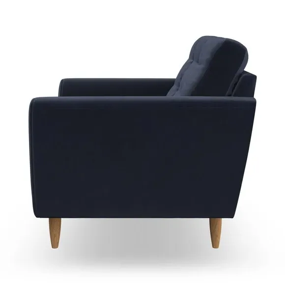 Armchair with Scatter Cushions - Navy