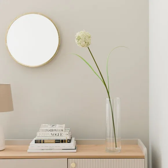 Artificial Allium Stem - White image