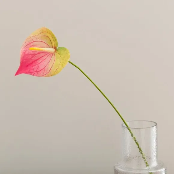Artificial Anthurium Stem - Green