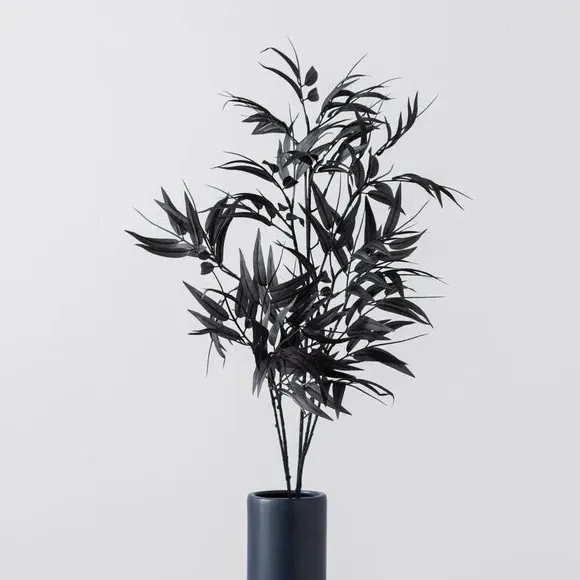Artificial Bamboo Stem - Black
