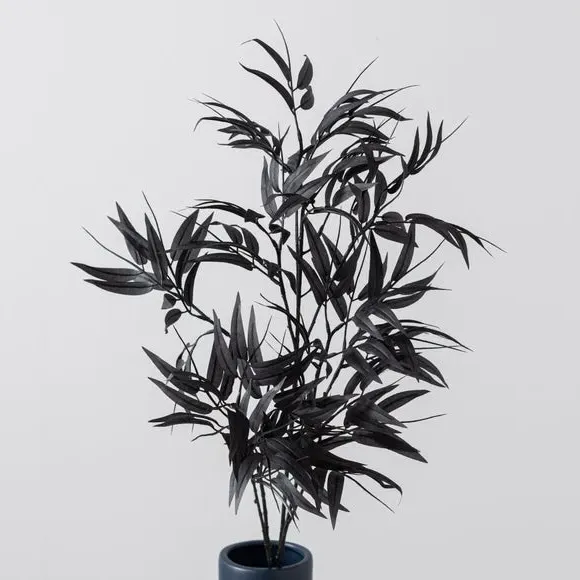 Artificial Bamboo Stem - Black
