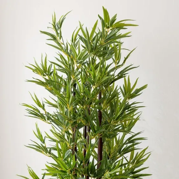 Artificial Bamboo Tree with Pot - Green