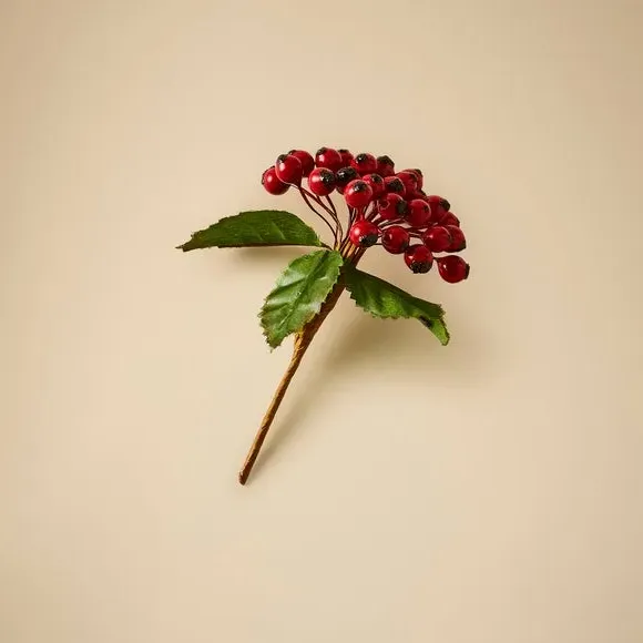Artificial Berry Pick - Red