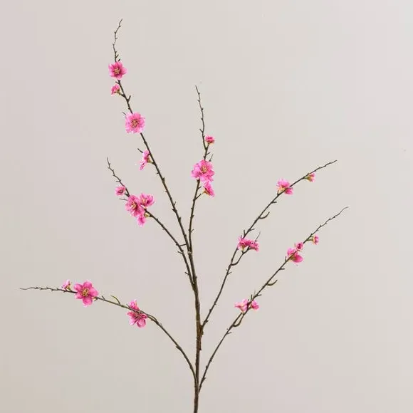 Artificial Blossom Flower Stem - Mauve
