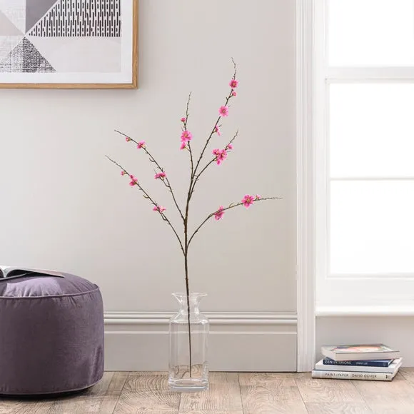 Artificial Blossom Flower Stem - Mauve image
