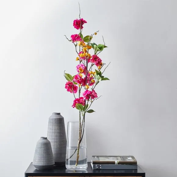 Artificial Blossom Stem - Ochre