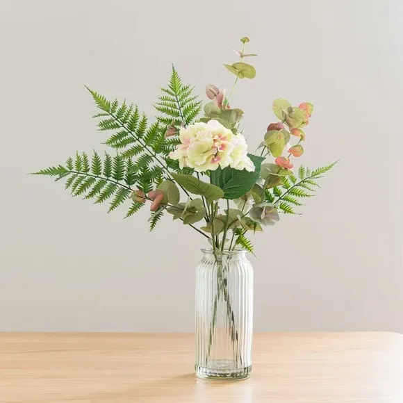Artificial Bouquet & Diffuser Gift Set - Green