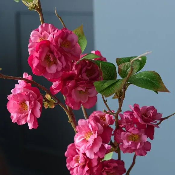 Artificial Cherry Blossom Stem - Pink