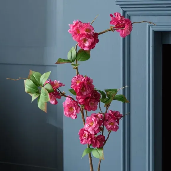 Artificial Cherry Blossom Stem - Pink