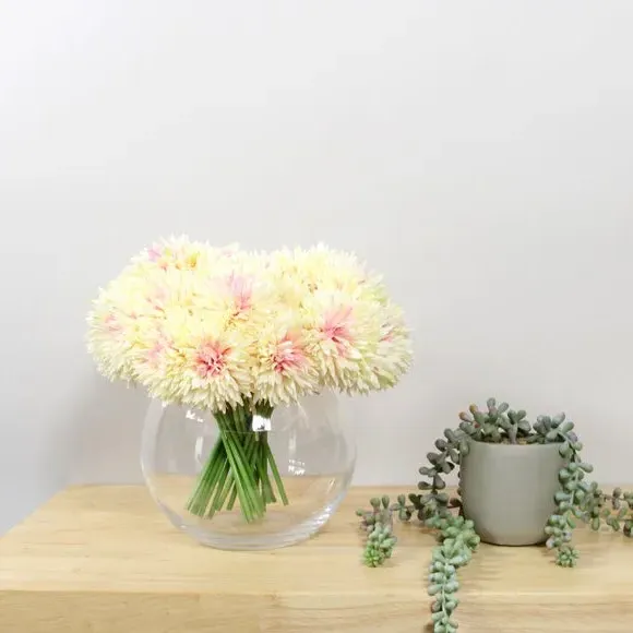 Artificial Chrysanthemum Stems - Cream