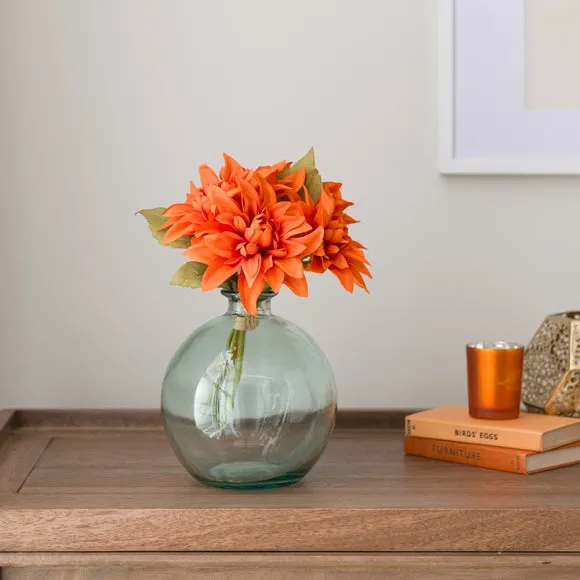 Artificial Dahlia Bouquet - Orange image