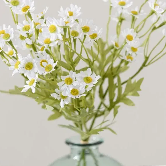 Artificial Daisy Stems - White