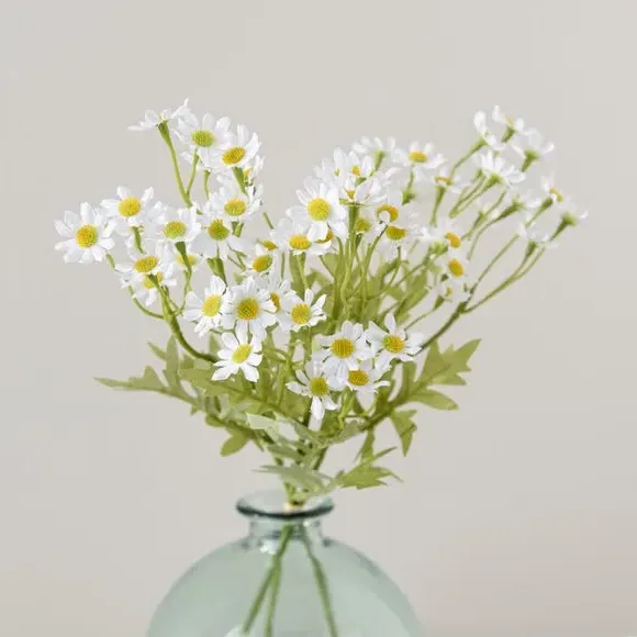 Artificial Daisy Stems - White
