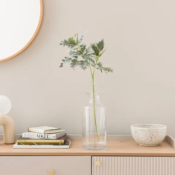 Artificial Dusty Miller Stem - Green