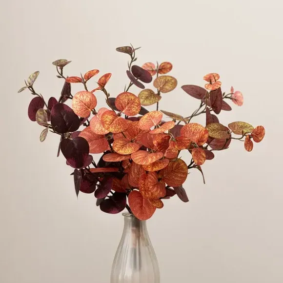 Artificial Eucalyptus Bouquet - Brown