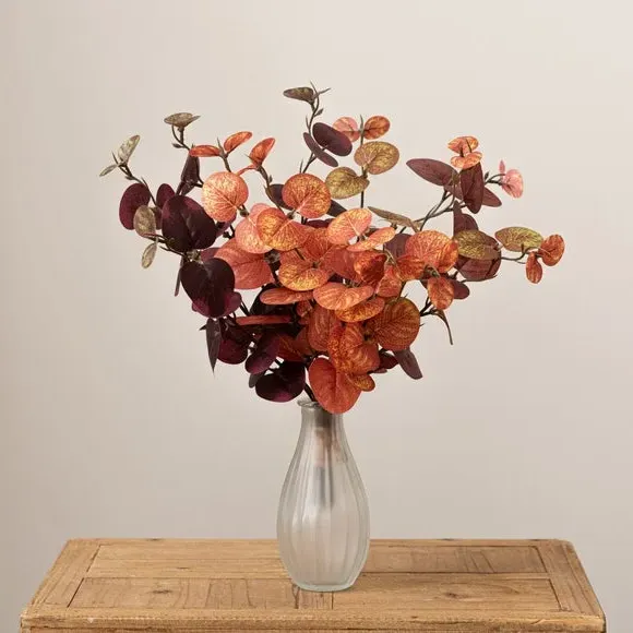 Artificial Eucalyptus Bouquet - Brown