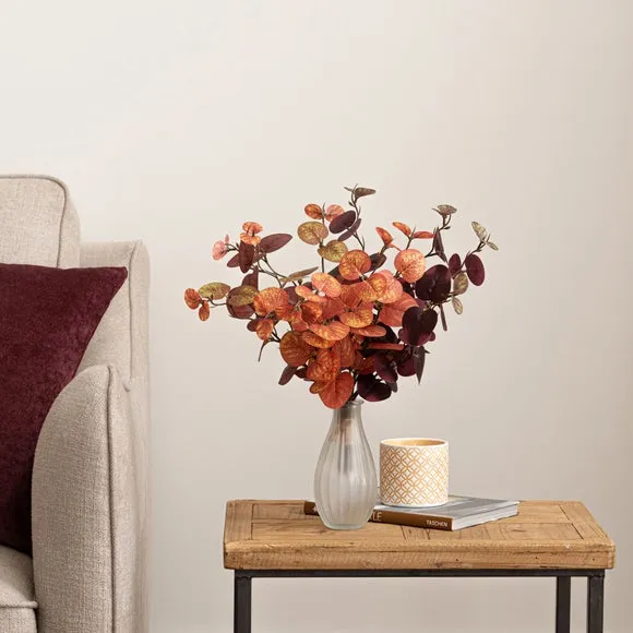 Artificial Eucalyptus Bouquet - Brown image