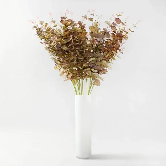 Artificial Eucalyptus Spray - Brown Stem image