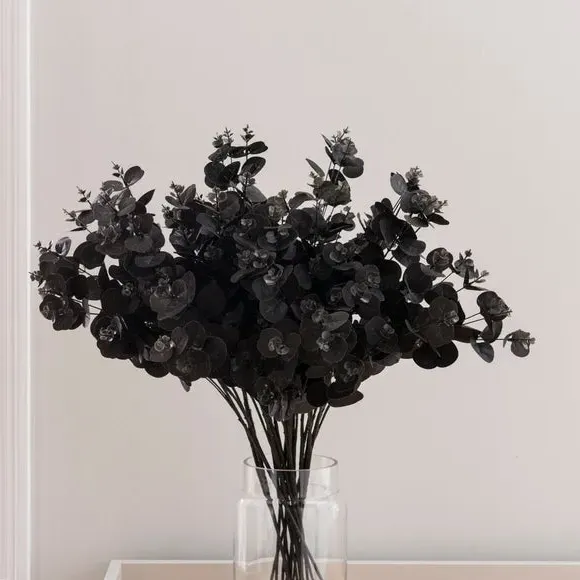 Artificial Eucalyptus Stem - Black