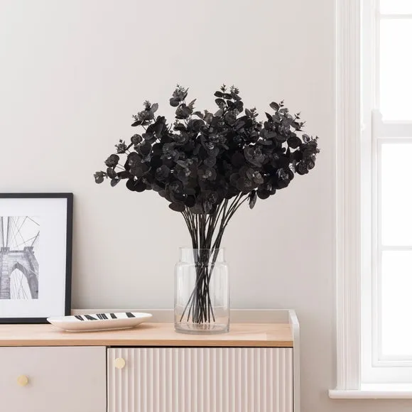 Artificial Eucalyptus Stem - Black
