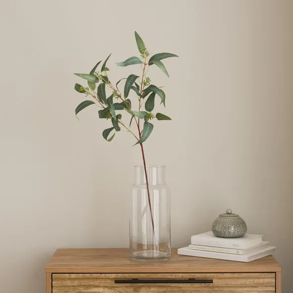 Artificial Eucalyptus Stem - Green, Plastic image