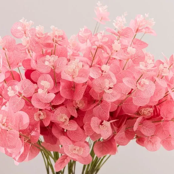 Artificial Eucalyptus Stem - Pink