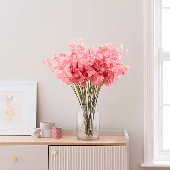Artificial Eucalyptus Stem - Pink