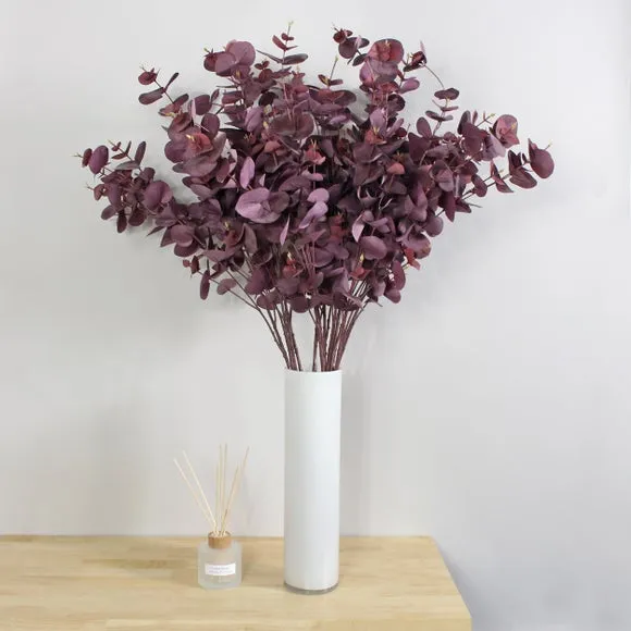 Artificial Eucalyptus Stem - Purple