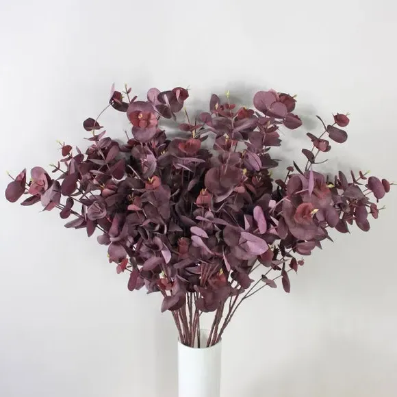Artificial Eucalyptus Stem - Purple