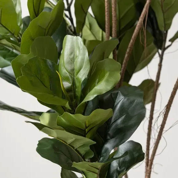 Artificial Fig Tree with Pot - Green