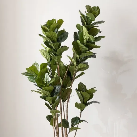 Artificial Fig Tree with Pot - Green