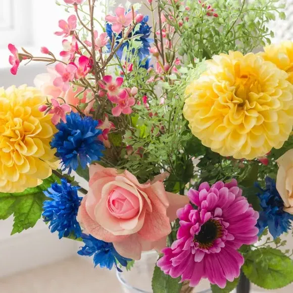 Artificial Flower Bouquet - Multicolor