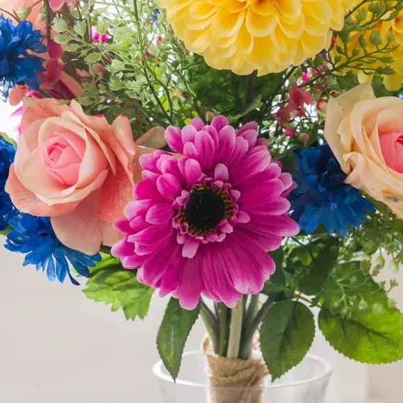 Artificial Flower Bouquet - Multicolor