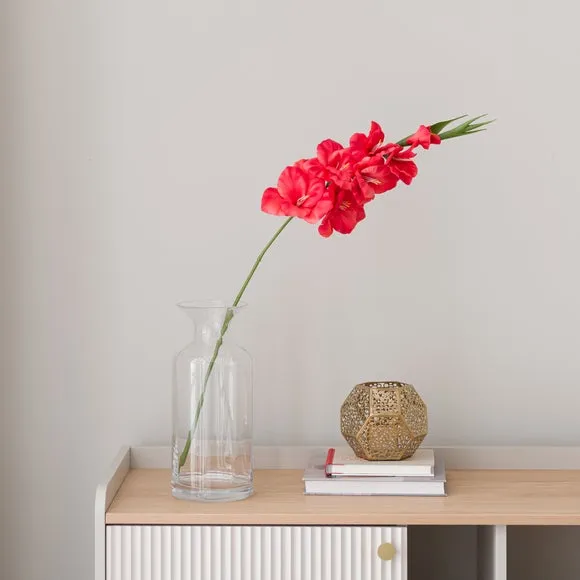 Artificial Gladioli Stem - Coral image