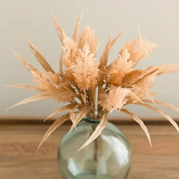 Artificial Grass Bouquet - Natural