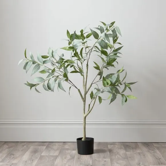 Artificial Gum Tree with Pot - Green