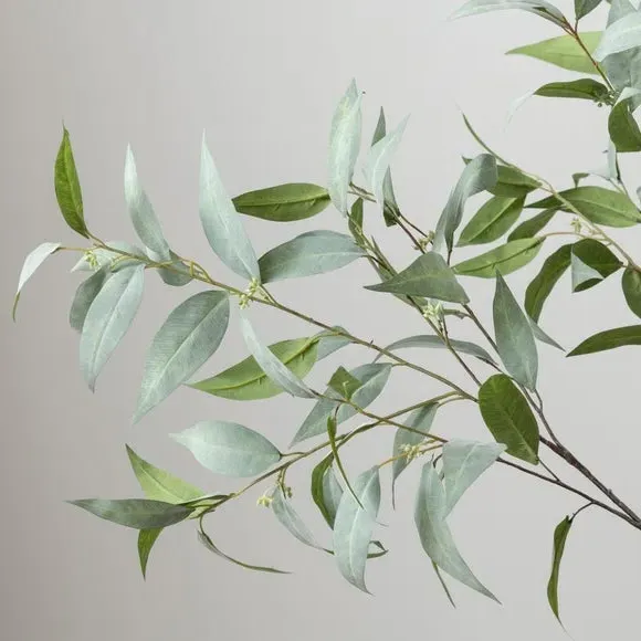 Artificial Gum Tree with Pot - Green