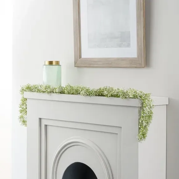 Artificial Gypsophila Garland - White image