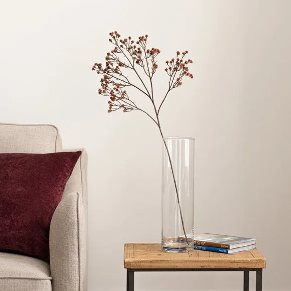 Artificial Gypsophila Stem - Brown