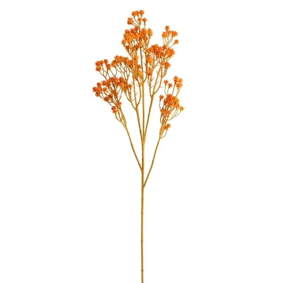 Artificial Gypsophila Stem - Orange