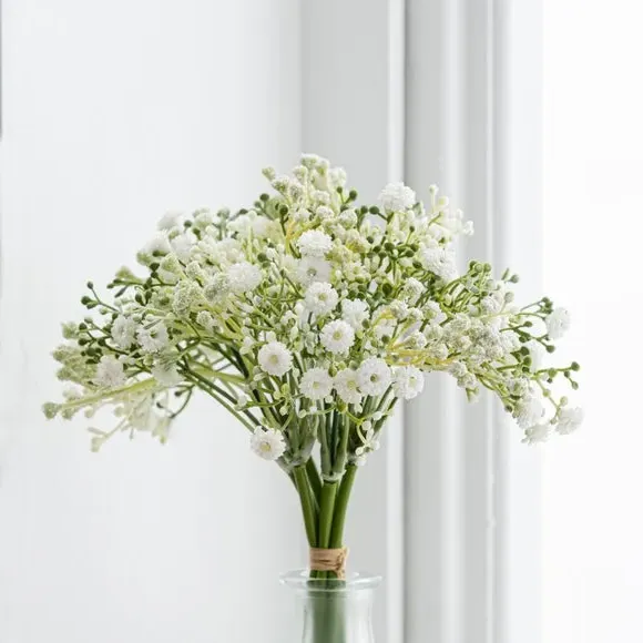 Artificial Gypsophila Stems - Cream